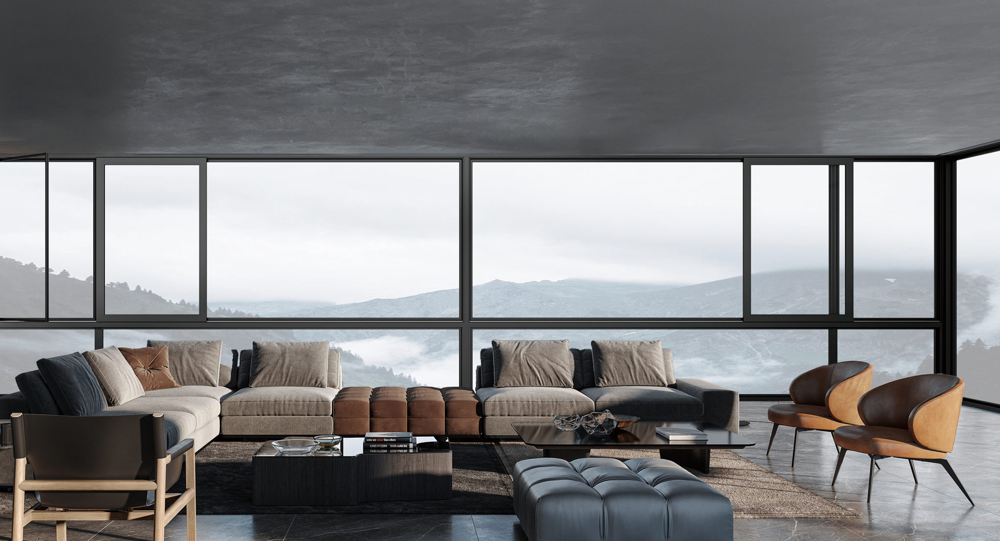 全屋封窗解决方案·慕尼黑 116-60 挤压断桥推拉窗