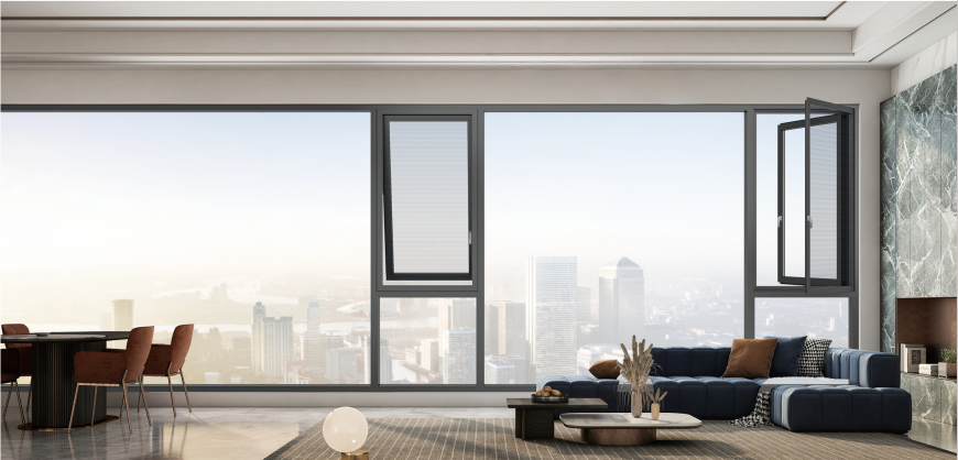 断桥平开窗渥太华120（3.0 ）断桥平开窗