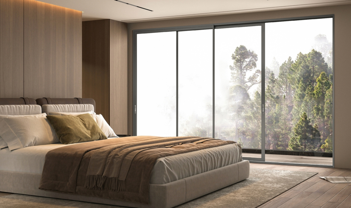 马德里100-65两轨推拉门